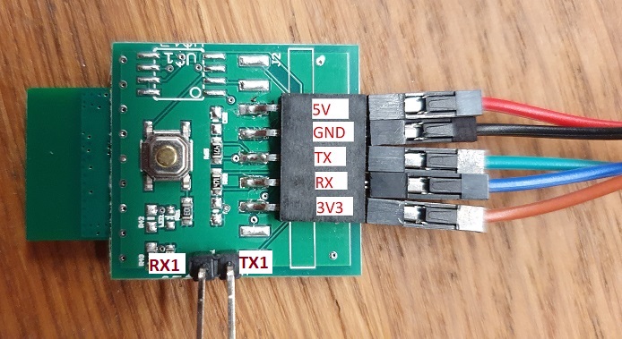 Zigate pinout