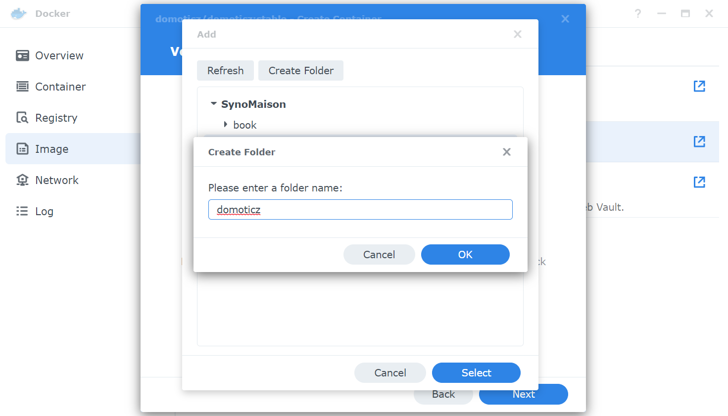 Add folder docker/domoticz